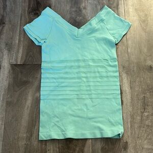 Turquoise Athletic shirt